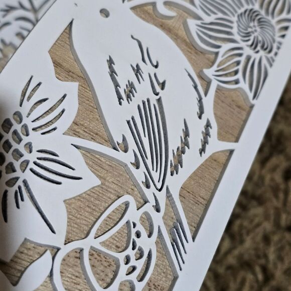 White Decorative Home Accent Set (Rotating Utensil Holder And Nabkins Holder) - Picture 10 of 13